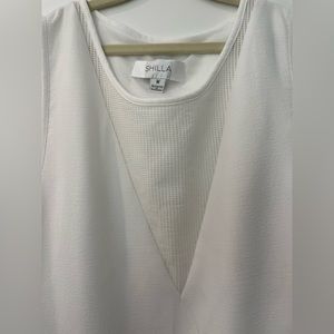 White dress short dress